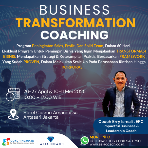 BUSINESS TRANSFORMATION COACHING Batch 31